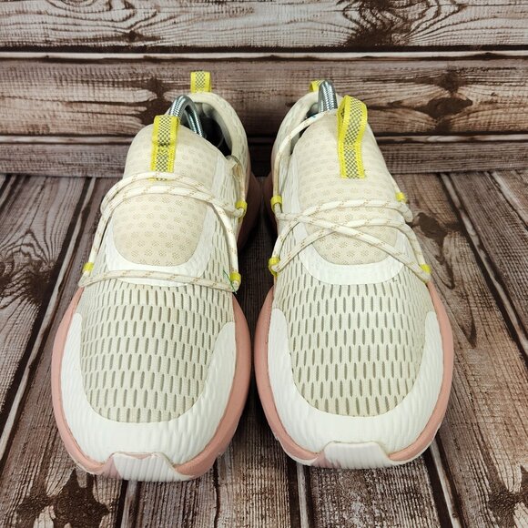 SOREL Women's 8.5 Kinetic Impact Lace Sneakers Shoe White/Eraser Pink NL4694-101 - Picture 4 of 10